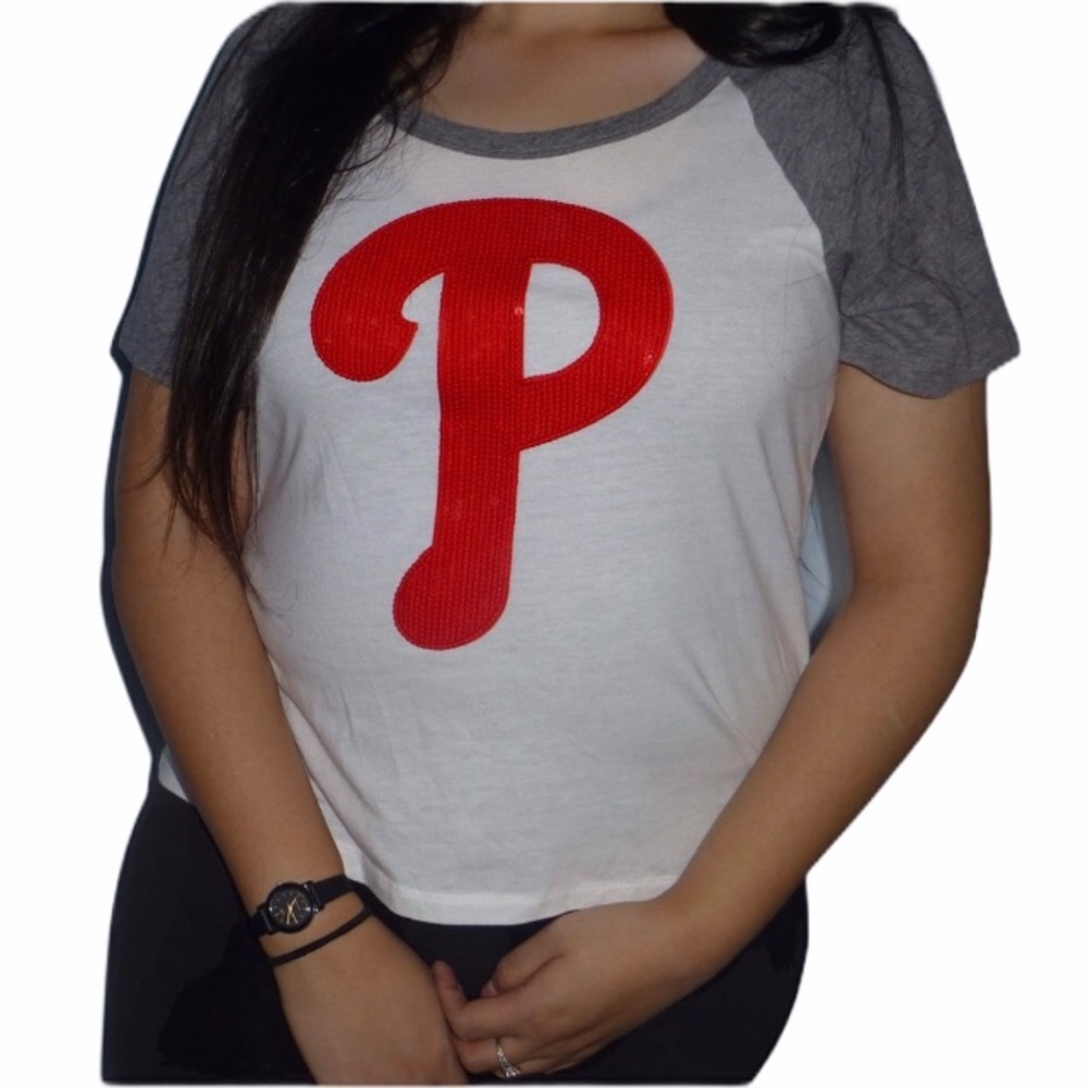 Victoria’s Secret PINK Phillies Tee Shirt Small